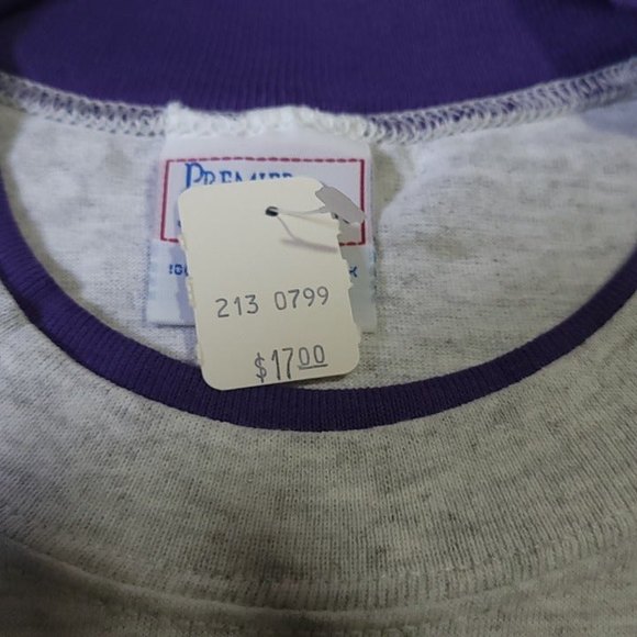 Vintage Excalibur Hotel Casino Las Vegas Graphic Premier Sportswear Gray T-Shirt - Picture 6 of 12